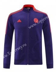 2021-2022 Bayern München Purple (Ribbon) Thailand Soccer Jacket-LH