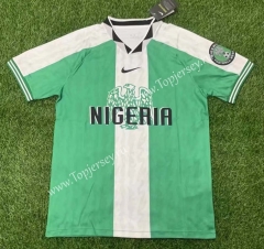 Retro Version 96 Nigeria Green Thailand Soccer Jersey AAA-305