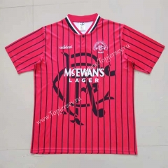 Retro Version 94-95 Rangers Away Red Thailand Soccer Jersey AAA-HR
