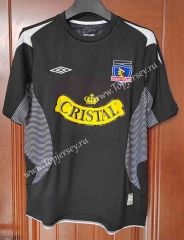 Retro Version 2006 Colo-Colo Away Black Thailand Soccer Jersey AAA-7T