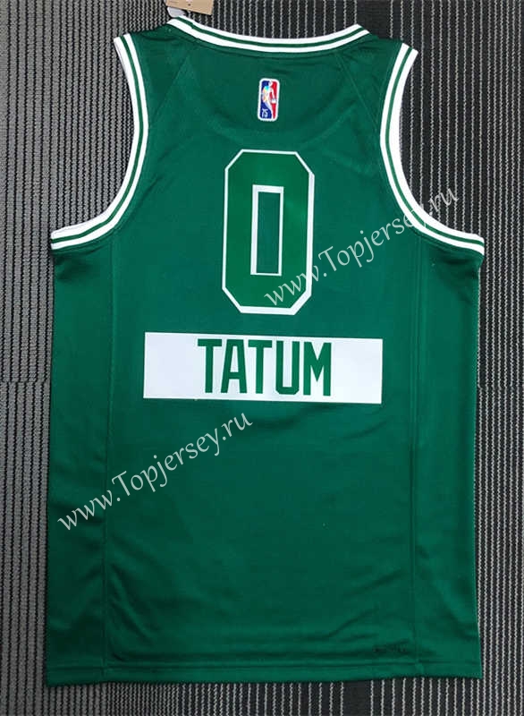 2021-2022 City Edition Boston Celtics Green #0 NBA Jersey-311