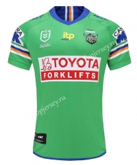 2021-2022 Raiders Green Thailand Rugby Jersey