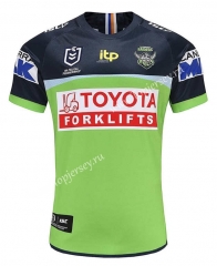 2021-2022 Raiders Home Green Thailand Rugby Jersey