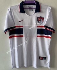 Retro Version 1994 USA Home White Thailand Soccer Jersey AAA-9171
