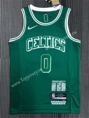 2021-2022 City Edition Boston Celtics Green #0 NBA Jersey-311