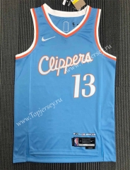 2021-2022 City Edition Los Angeles Clippers Blue #13 NBA Jersey-311