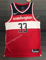 75th Anniversary Washington Wizards Red #33 NBA Jersey-311