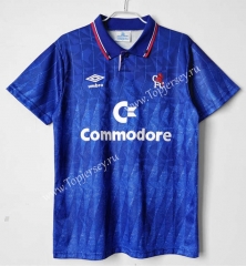 Retro Version 89-91 Chelsea Home Blue Thailand Soccer Jersey AAA-C1046