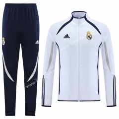Commemorative Edition 2021-2022 Real Madrid White Thailand Soccer Jacket Uniform-LH