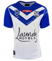 2022 NRL BullDogs Blue&White Thailand Rugby Shirt