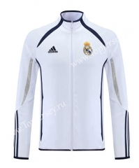 Commemorative Edition 2021-2022 Real Madrid White Thailand Soccer Jacket-LH