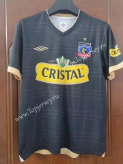 Retro Version 2011 Colo-Colo Away Black Thailand Soccer Jersey AAA-7T