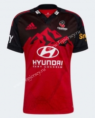 2022 Crusader Home Red Thailand Rugby Jersey