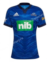 2022 Blues Home Blue Thailand Rugby Shirt