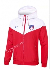 2021-2022 Atletico Madrid Red&White Trench Coats With Hat-GDP