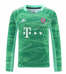 2021-2022 Bayern München Goalkeeper Green LS Thailand Soccer Jersey-418