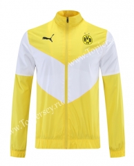 2021-2022 Borussia Dortmund Yellow&White Coat-LH