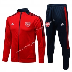 2021-2022 Arsenal Red Thailand Soccer Jacket Uniform-815