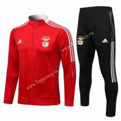2021-2022 Benfica Red Thailand Soccer Jacket Uniform-815