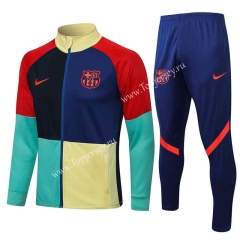 2021-2022 Barcelona Thailand Soccer Jacket Uniform-815