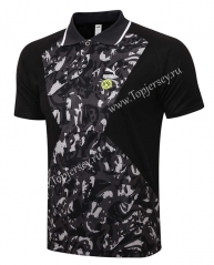 2021-2022 Borussia Dortmund Black Thailand Polo Shirt-815