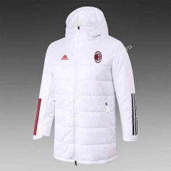 2021-2022 AC Milan White Cotton Coat With Hat-DD1
