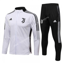 2021-2022 Juventus White Thailand Soccer Jacket Uniform-815