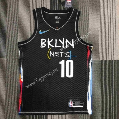 City Edition 2020-2021 Brooklyn Nets Black #10 NBA Jersey-311