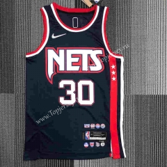 2022 City Edition Brooklyn Nets Black #30 NBA Jersey-311