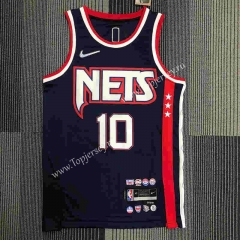 2022 City Edition Brooklyn Nets Black #10 NBA Jersey-311