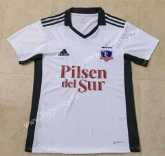 2022-2023 Colo-Colo Home White Thailand Soccer Jersey AAA-888