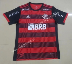2022-2023 Flamengo Home Red&Black Thailand Soccer Jersey AAA