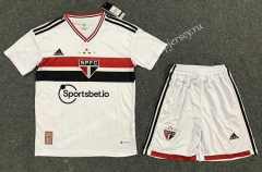 2022-2023 Sao Paulo Home White Soccer Unifrom-GB