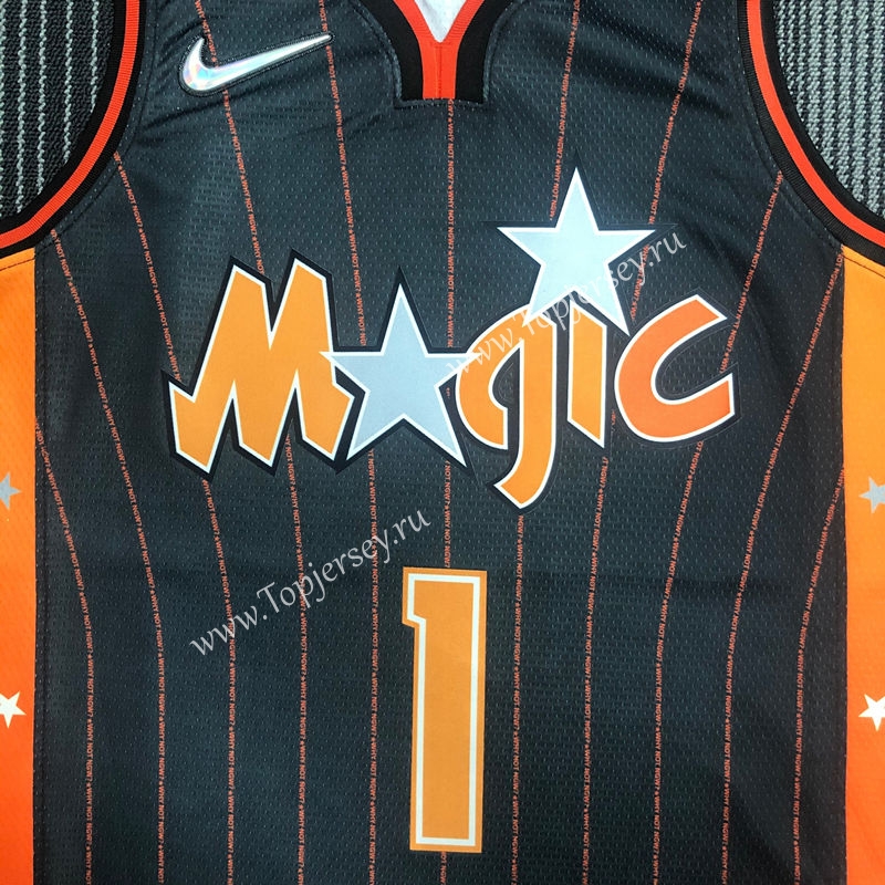 2022-2023 City Edition Orlando Magic Black #1 NBA Jersey-311,Orlando Magic