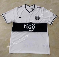 2022-2023 Olimpia Asunción Home White Thailand Soccer Jersey AAA-512