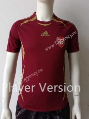 Player Version 2022-2023 Arsenal Drak Red Thailand Training Soccer Jersey AAA-807