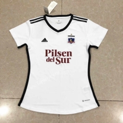 2022-2023 Colo-Colo Home White Women Thailand Soccer Jersey AAA-HR