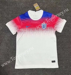 2018 World Cup England White Thailand Training Soccer Jersey AAA-305