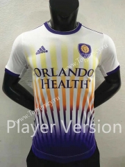 Player Version 2022-2023 Orlando City Away White Thailand Soccer Jersey AAA-9926