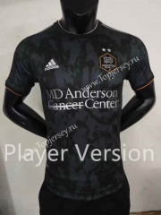 Player Version 2022-2023 Houston Dynamo Black Thailand Soccer Jersey AAA
