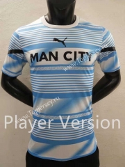 Player Version 2022-2023 Special Version Manchester City Blue&White Thailand Soccer Jersey AAA-9926