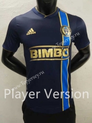 Player Version 2022-2023 Philadelphia Union Home Black Thailand Soccer Jersey AAA-9926