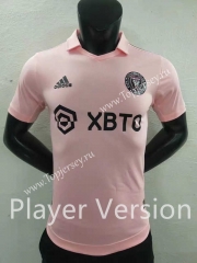 Player Version 2022-2023 Inter Miami CF Home Pink Thailand Soccer Jersey AAA-9926