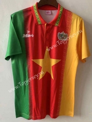 Retro Version 1994 Cameroon Red&Yellow&Green Thailand Soccer Jersey AAA-709