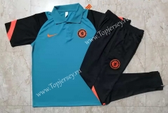 2021-2022 Chelsea Light Green Thailand Polo Uniform -815
