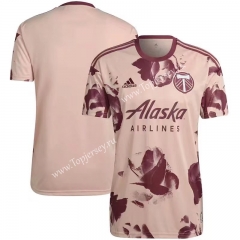 2022-2023 Portland Timbers Pink Thailand Soccer Jersey AAA-512