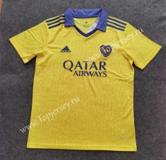 2022-2023 Boca Juniors Away Yellow Thailand Soccer Jersey AAA-9826