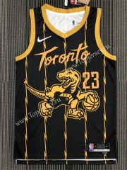 2022-2023 City Edition Toronto Raptors Black #23 NBA Jersey-311