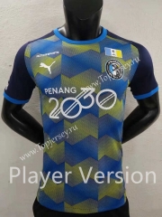 Player Version 2022-2023 Penang Home Yellow&Blue Thailand Soccer Jersey AAA-9926
