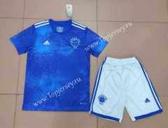 2022-2023 Cruzeiro EC Home Blue Soccer Uniform -718
